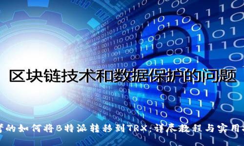 思考的如何将B特派转移到TRX：详尽教程与实用技巧