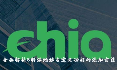全面解析B特派地址自定义功能的添加方法